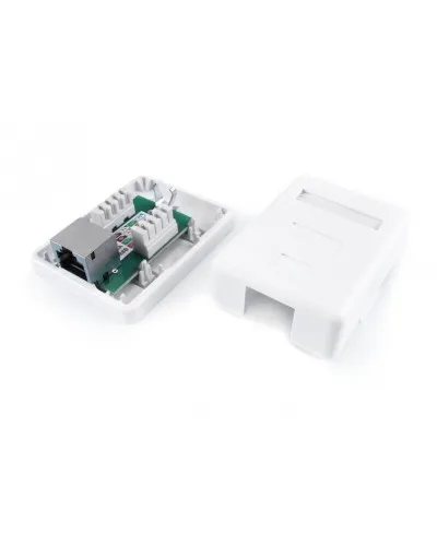SB1-1-8P8C-C6-SH-WH. Розетка RJ-45. Hyperline в Барнауле