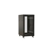TTBR-2268-DD-RAL9004. Шкаф телекоммуникационный 19 напольный 22U. Hyperline