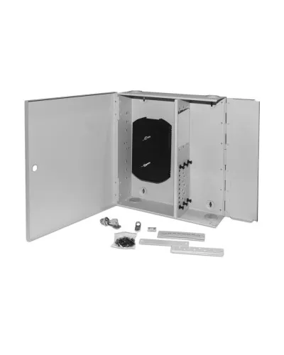 FO-WBX-6xSLT-W140H42-48UN-GY. Кросс оптический настенный. Hyperline в Барнауле