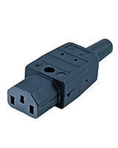 CON-IEC320C13. Разъем IEC. Hyperline в Барнауле