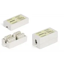 CA-IDC-C5e-WH. Проходной адаптер. Hyperline