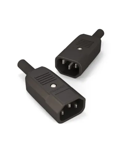 CON-IEC320C14. Разъем IEC. Hyperline в Барнауле