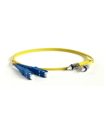 FC-D2-9-SC/UR-ST/UR-H-1M-LSZH-YL. Патч-корд волоконно-оптический ST-SC. Hyperline в Барнауле