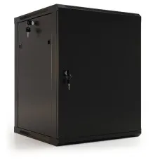 TWB-2245-SR-RAL9004. Шкаф телекоммуникационный 19 настенный 22U. Hyperline