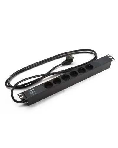 SHE19-6SH-2.5EU. Блок розеток 19. Hyperline в Барнауле