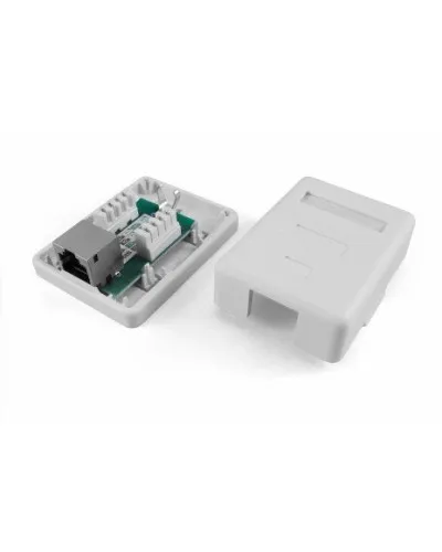 SB1-1-8P8C-C5e-SH-WH. Розетка RJ-45. Hyperline в Барнауле