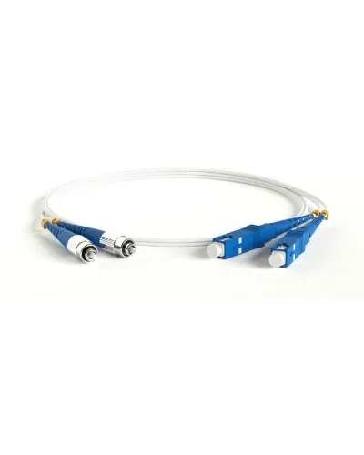 FC-D2-9A1-FC/UR-SC/UR-H-1M-LSZH-WH. Патч-корд волоконно-оптический SC-FC. Hyperline в Барнауле