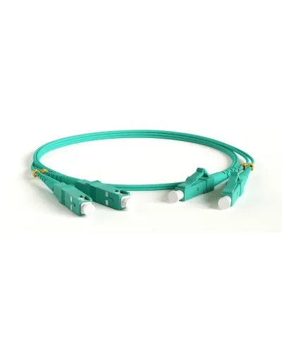 FC-D2-503-LC/PR-SC/PR-H-5M-LSZH-AQ. Патч-корд волоконно-оптический многомодовый. Hyperline в Барнауле