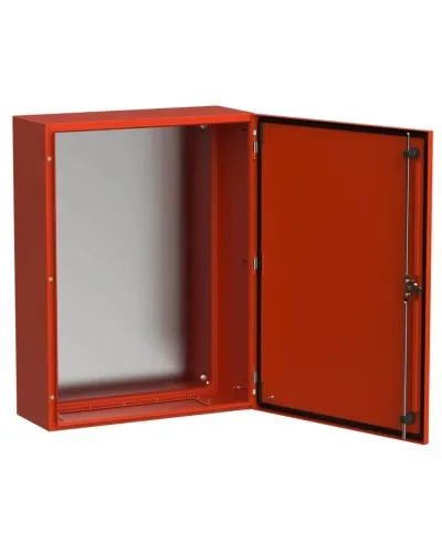 ЩМП-80.60.25 УХЛ1 IP66 RAL3020 TITAN 5 (TI5-13-N-080-060-025-66). Корпус металлический с монтажной платой. IEK в Барнауле
