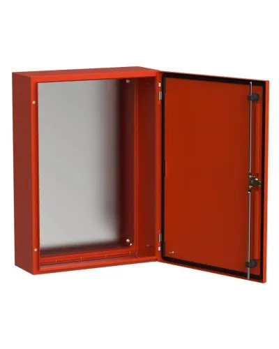 ЩМП-70.50.20 УХЛ1 IP66 RAL3020 TITAN 5 (TI5-13-N-070-050-020-66). Корпус металлический с монтажной платой. IEK в Барнауле