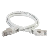 GENERICA Патч-корд кат.5E FTP 3м серый (PC01-C5EF-3M-G). Патч-корд медный. IEK