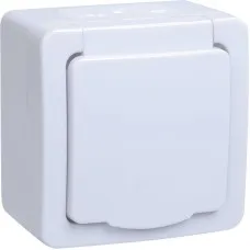 РСб20-3-ГПБб (ERMP12-K01-16-54-EC). Розетка 1местн ГЕРМЕС PLUS. IEK