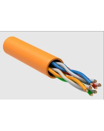 GENERICA U/UTP 5E 24AWG 4PR LSZH оранжевый (BC1-C5E04-127-305-R-G). Кабель «витая пара» (LAN) для структурированных систем связи. IEK в Барнауле