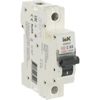 M06N 1P C 63А 6кА ARMAT (AR-M06N-1-C063). Автоматический выключатель. IEK