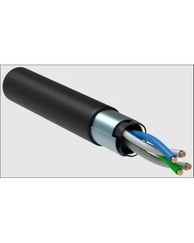 GENERICA U/UTP 5E 24AWG 2PR LDPE черный (BC3-C5E02-139-305-R-G). Кабель «витая пара» (LAN) для структурированных систем связи. IEK в Барнауле