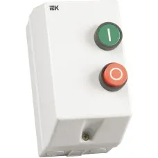 Контактор КМИ11860 18А в оболочке Ue=220В/АС3 IP54 (KKM16-018-220-00). Контактор. IEK