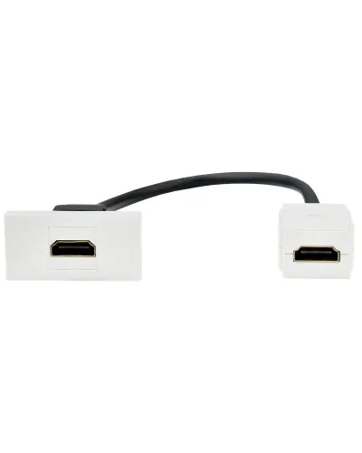 Розетка HDMI M/M PRIMER РКМ-10-00-П белый IEK (PR-KK40D-RH-0-1-K01). Розетка HDMI. IEK в Барнауле