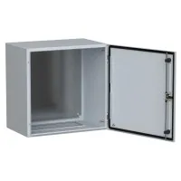 ЩМП-60.60.40 УХЛ1 IP66 600х600х400 TITAN 5 (TI5-10-N-060-060-040-66). Шкаф металлический с монтажной платой. IEK