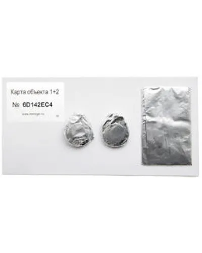 Карта объекта 1+2. Проксимити карта. IronLogic в Барнауле