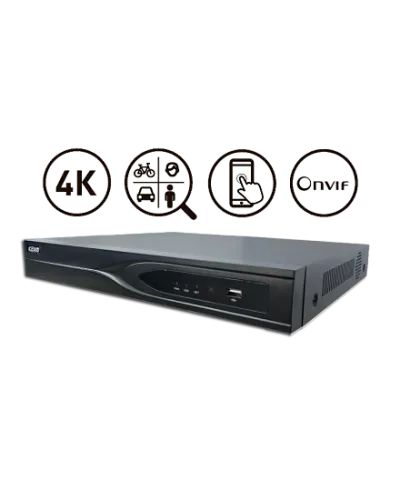 KN-CORE36/2-4K-AI. Видеорегистратор IP 36-канальный. KENO в Барнауле
