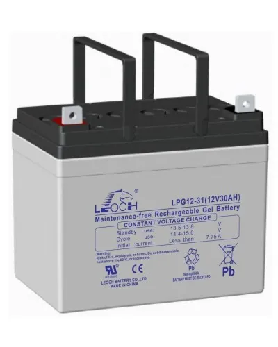 LEOCH LPG 12-31. Аккумулятор герметичный свинцово-кислотный. LEOCH в Барнауле