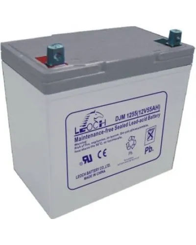 LEOCH DJM 1255. Аккумулятор герметичный свинцово-кислотный. LEOCH в Барнауле