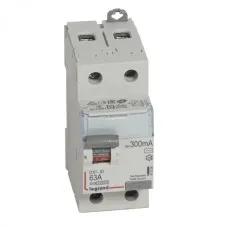 ВДТ DX3 2П 63А 300мА-AC (411526). Выключатель дифференциального тока. LegranD