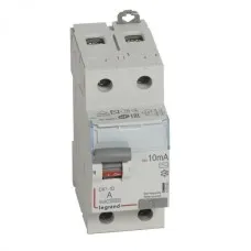 ВДТ DX3 2П 16А 10мА-AC (411500). Выключатель дифференциального тока. LegranD