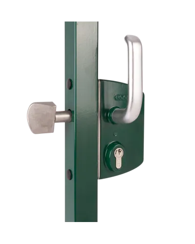 LSKZ4040 U2L (цвет: ZILV, серебро). Замок механический для откатных ворот. Locinox в Барнауле