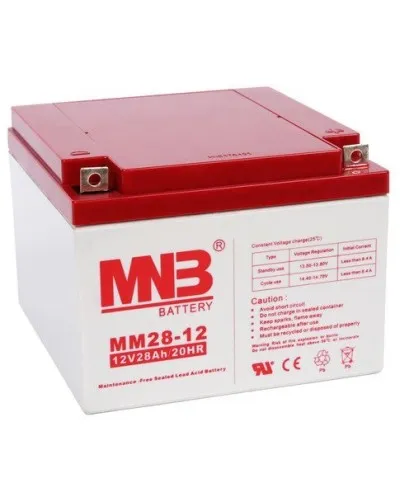 MNB MM 28-12. Аккумулятор герметичный свинцово-кислотный. MNB в Барнауле