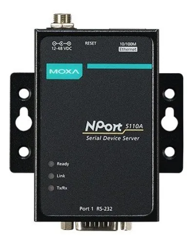NPort 5110A. 1-портовый асинхронный сервер. MOXA в Барнауле