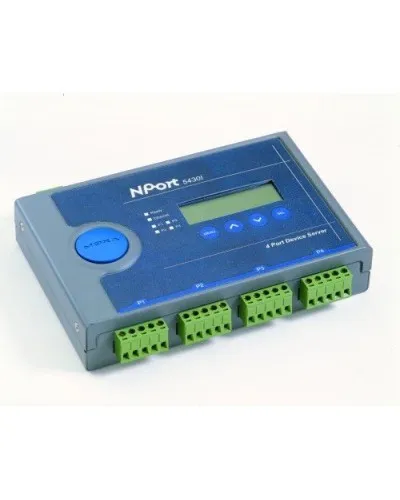 NPort 5430I. 4-портовый асинхронный сервер. MOXA в Барнауле