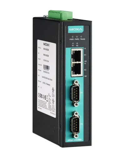 NPort IA5150A. 1-портовый усовершенствованный преобразователь. MOXA в Барнауле