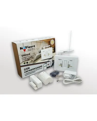 NV 8321W KIT. GSM сигнализация радиоканальная с WI-FI модулем. NAVIgard в Барнауле