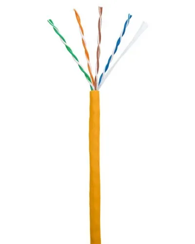 U/UTP 4pair, Cat5e, In, LSZH (EC-UU004-5E-LSZH-OR). Кабель «витая пара» (LAN) для структурированных систем связи. NETLAN в Барнауле