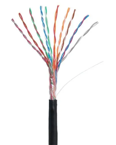 U/UTP 10pair, Cat5, Out, PE (EC-UU010-5-PE-BK-3). Кабель «витая пара» (LAN) для структурированных систем связи. NETLAN в Барнауле