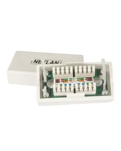 EC-UCB-IDC-UD2-WT-10 (10 шт). Проходной соединитель. NETLAN в Барнауле