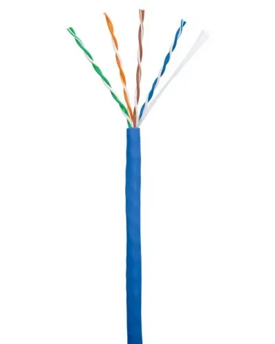 U/UTP 4pair, Cat5e, In, PVC (EC-UU004-5E-PVC-BL). Кабель «витая пара» (LAN) для структурированных систем связи. NETLAN в Барнауле