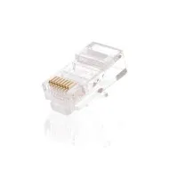 EC-UP8P8C-5E-003-TR-100 (100шт). Разъем RJ-45. NETLAN