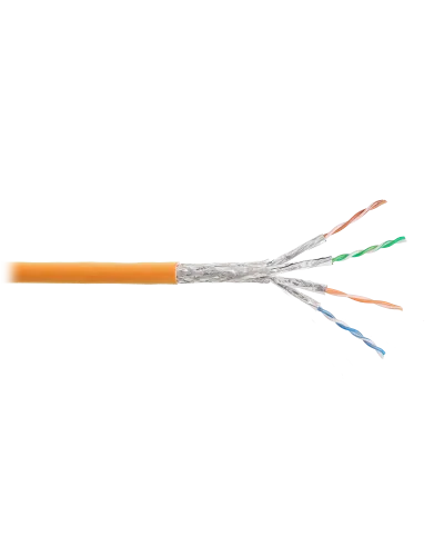 S/FTP 4pair, Cat6a, Solid, In, нг(А)-HF (NMC 9555C-OR). Кабель «витая пара» (LAN) для структурированных систем связи. NIKOMAX в Барнауле