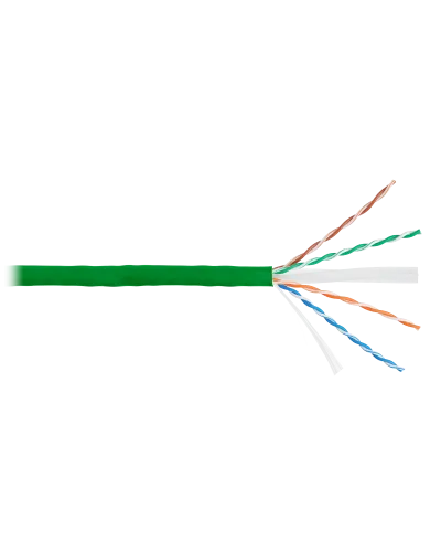 U/UTP 4pair, Cat6, Solid, In, нг(А)-HF (NMC 4140C-GN). Кабель «витая пара» (LAN) для структурированных систем связи. NIKOMAX в Барнауле