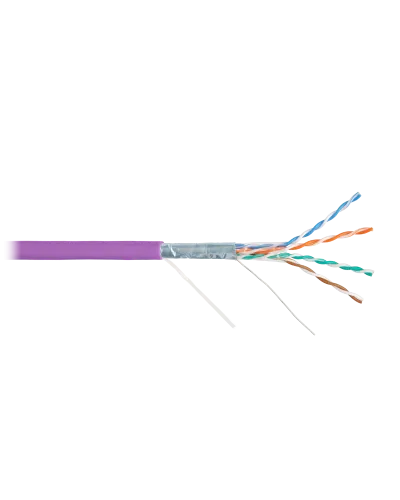 F/UTP 4pair, Cat5e, Solid, In, нг(А)-HF (NMC 4200C-VL). Кабель «витая пара» (LAN) для структурированных систем связи. NIKOMAX в Барнауле