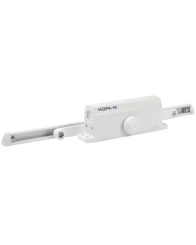 ISPARUS 450 Slider (белый). Доводчик дверной морозостойкий. NORA-M в Барнауле