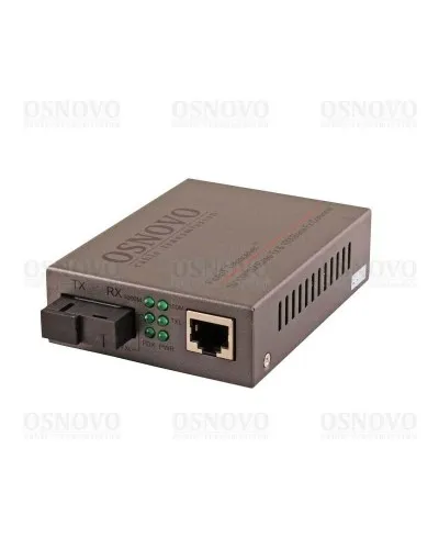 OMC-1000-11S5a. Медиаконвертер оптический. OSNOVO в Барнауле