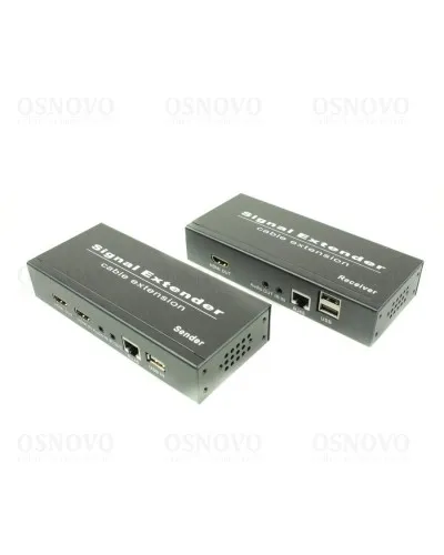 TLN-HiKM2+RLN-HiKM2. Удлинитель HDMI, ИК-сигнала, 2*USB. OSNOVO в Барнауле