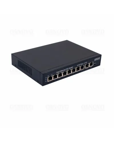 SW-21000(120W). Коммутатор 10-портовый  Fast Ethernet с PoE. OSNOVO в Барнауле