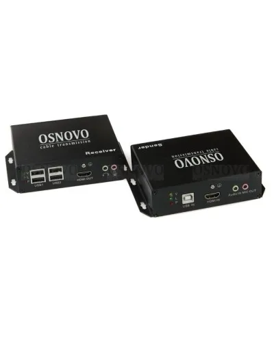 TLN-HiKMA/1+RLN-HiKMA/1. Удлинитель HDMI, USB, RS232, ИК-сигнала. OSNOVO в Барнауле