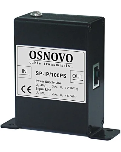 SP-IP/100PS. Устройство грозозащиты цепей Ethernet. OSNOVO в Барнауле