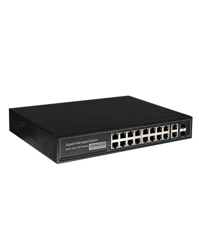 SW-8182/L(300W). Коммутатор 16-портовый  Gigabit Ethernet с PoE. OSNOVO в Барнауле