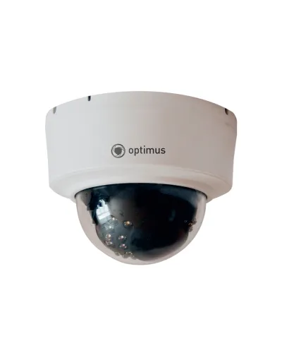 IP-S025.0(2.8)P_DP01. Видеокамера IP купольная. Optimus в Барнауле